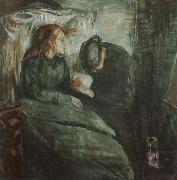Edvard Munch Sick oil painting artist